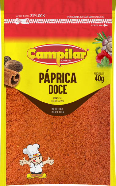 PÁPRICA DOCE PREMIUM CAMPILAR 40G