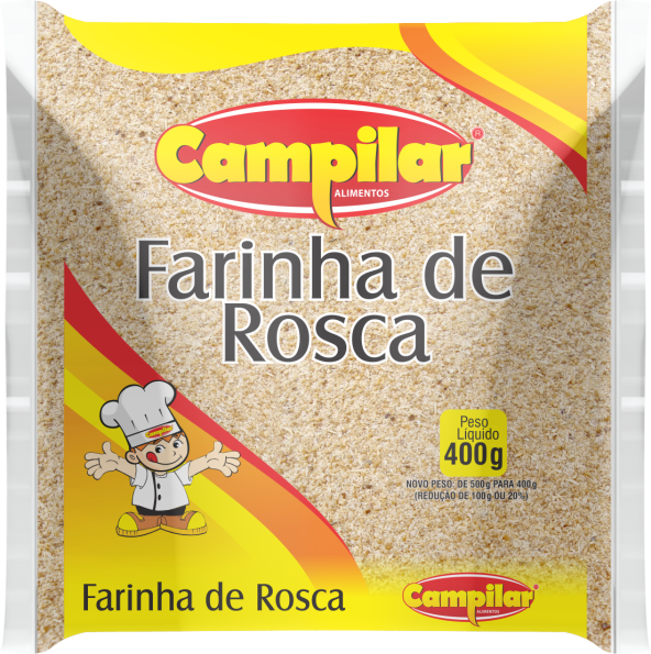 FARINHA DE ROSCA CAMPILAR 400G