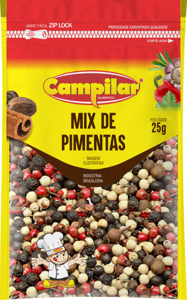 MIX DE PIMENTAS CAMPILAR 25 G