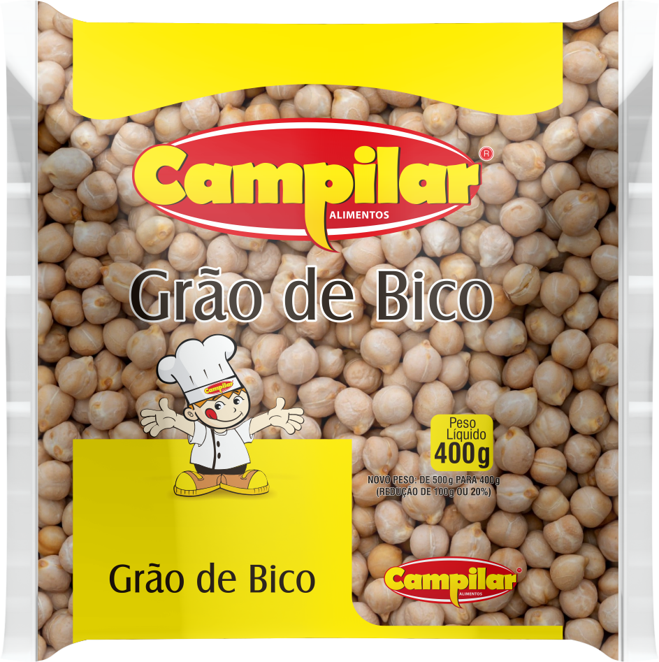 GRÃO DE BICO CAMPILAR 400G