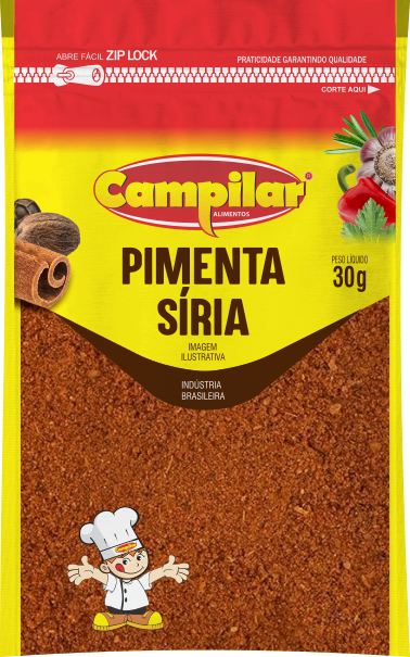 PIMENTA SÍRIA MOÍDA PREMIUM CAMPILAR 40G