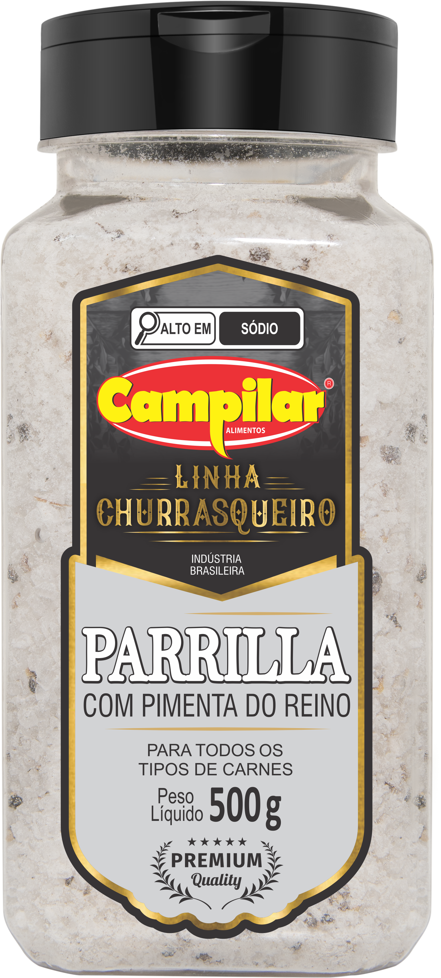 SAL PARRILLA C/ PIMENTA DO REINO PT 500G